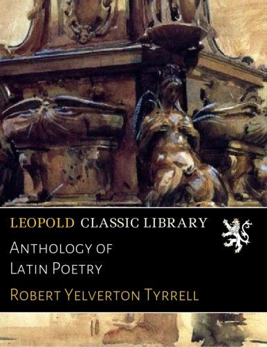 Anthology of Latin Poetry
