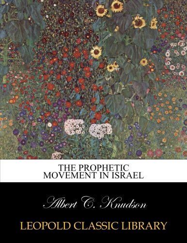 The prophetic movement in Israel
