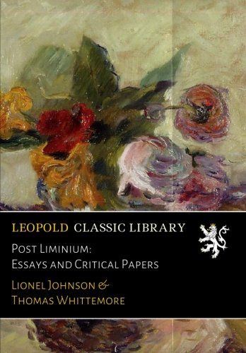 Post Liminium: Essays and Critical Papers