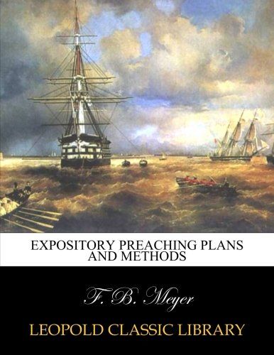 Expository preaching plans and methods