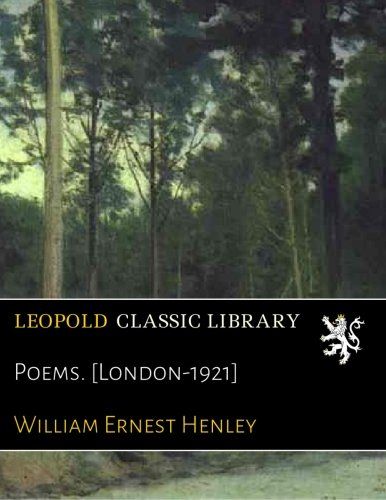Poems. [London-1921]