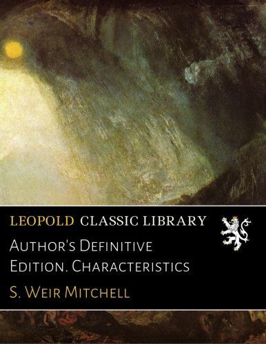 Author's Definitive Edition. Characteristics