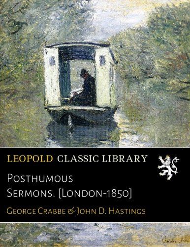 Posthumous Sermons. [London-1850]