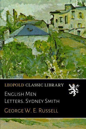English Men Letters. Sydney Smith