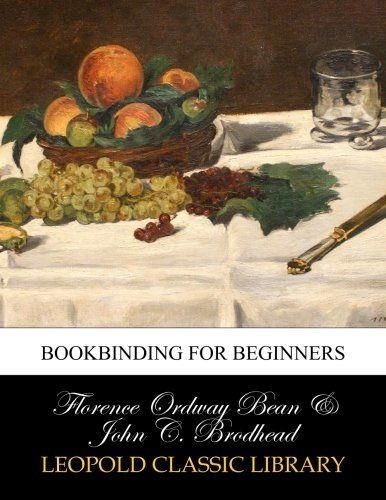 Bookbinding for beginners