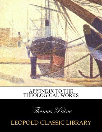 Appendix to the Theological works