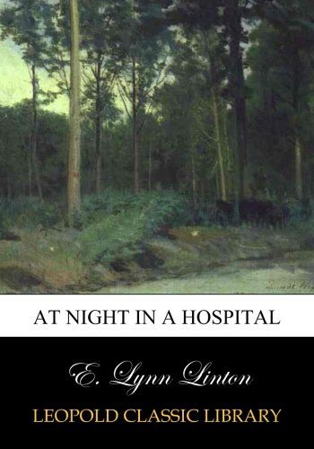At night in a hospital