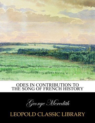 Odes in contribution to the song of French history