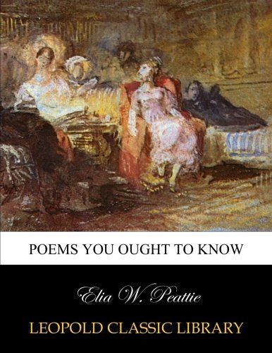 Poems you ought to know