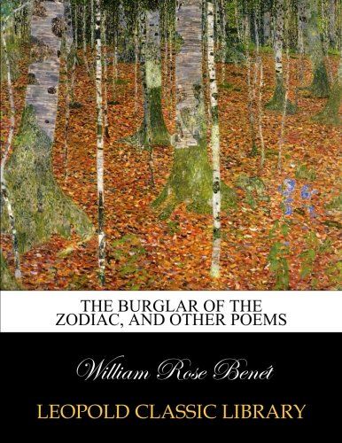 The burglar of the zodiac, and other poems