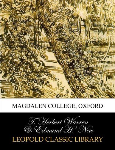 Magdalen College, Oxford