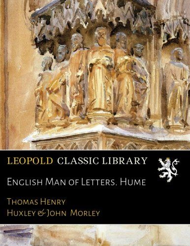 English Man of Letters. Hume