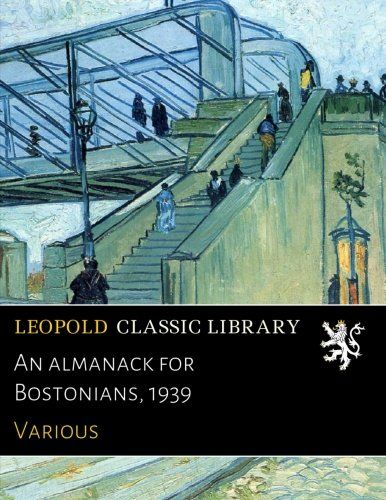 An almanack for Bostonians, 1939