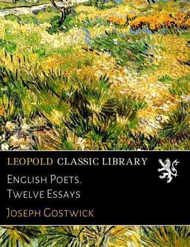 English Poets. Twelve Essays