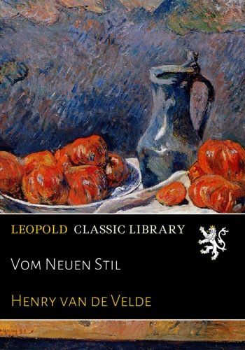 Vom Neuen Stil (German Edition)