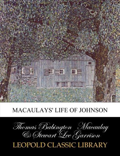 Macaulays' Life of Johnson
