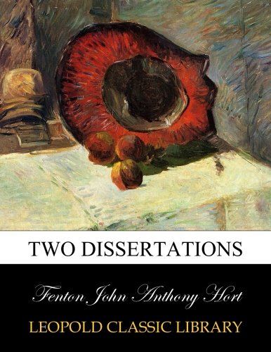 Two dissertations