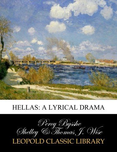 Hellas: a lyrical drama