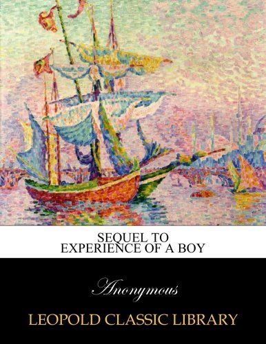 Sequel to Experience of a boy