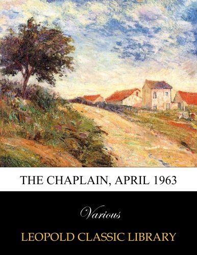 The Chaplain, april 1963