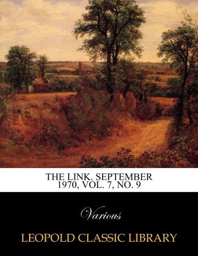 The Link. September 1970, Vol. 7, No. 9