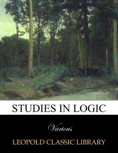 Studies in logic