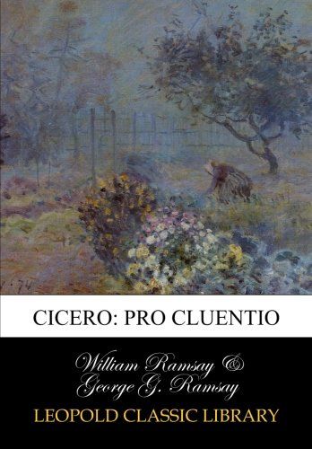 Cicero: Pro Cluentio (Latin Edition)