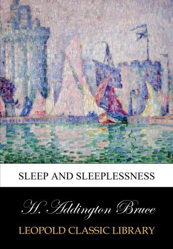 Sleep and sleeplessness