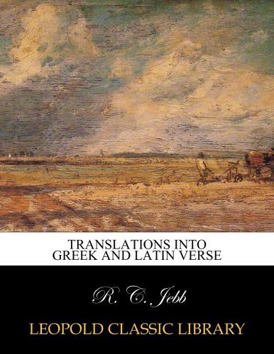 Translations into Greek and Latin verse