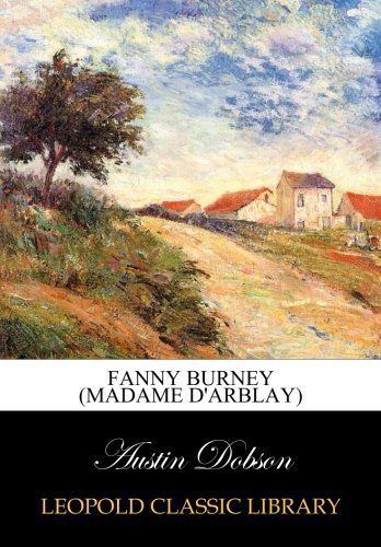 Fanny Burney (Madame d'Arblay)