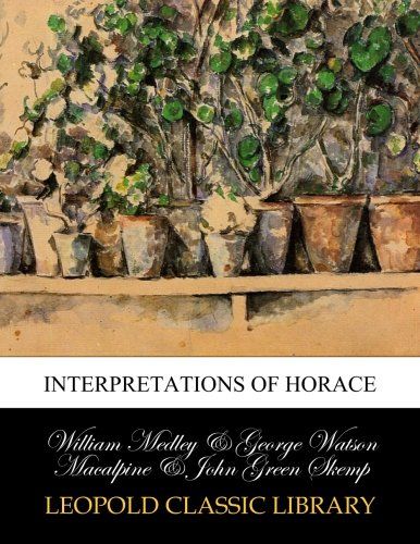Interpretations of Horace