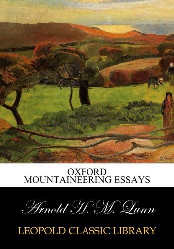 Oxford mountaineering essays
