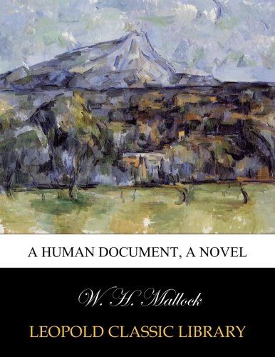 A human document, a novel