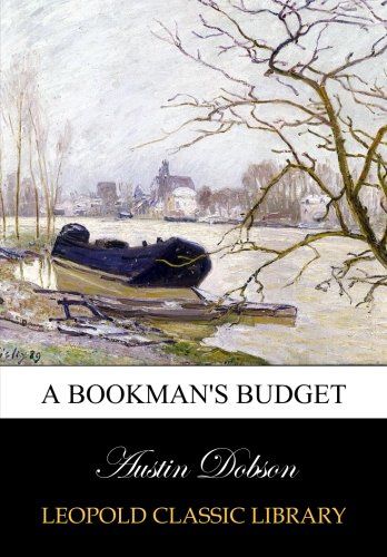 A bookman's budget