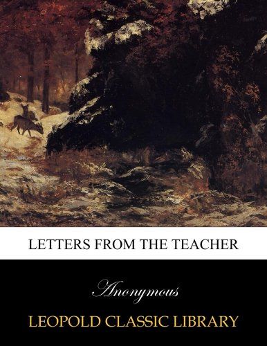 Letters from the teacher