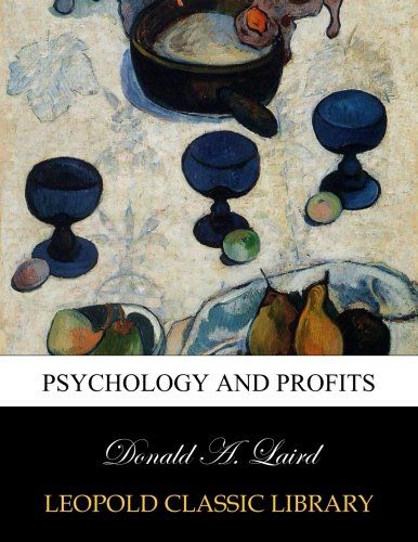 Psychology and profits