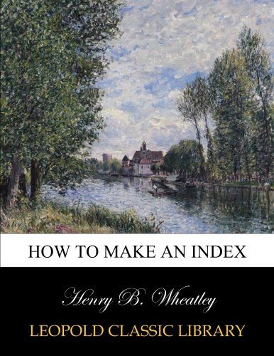 How to make an index