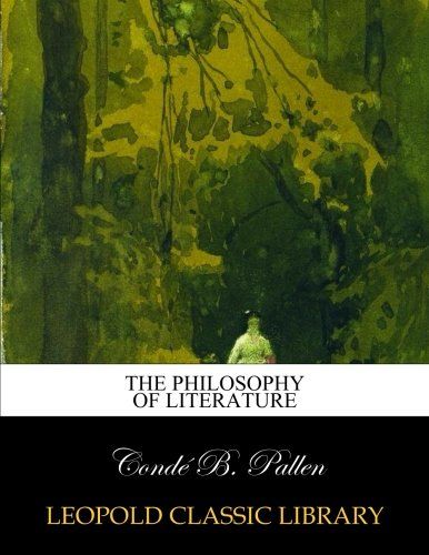 The philosophy of literature