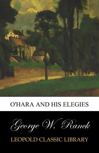 O'Hara and his elegies