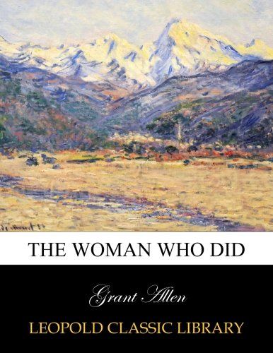 The woman who did