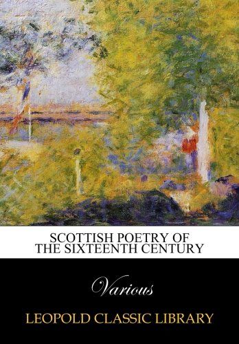 Scottish poetry of the sixteenth century