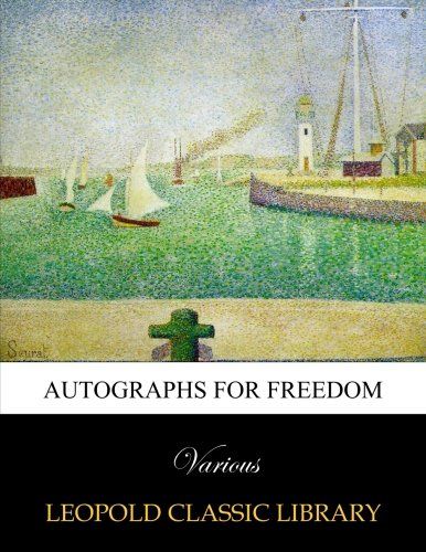 Autographs for freedom