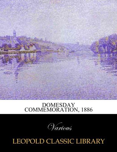 Domesday Commemoration, 1886