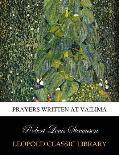 Prayers written at Vailima
