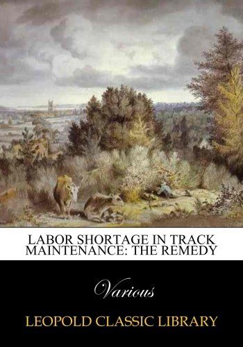 Labor Shortage in Track Maintenance: The Remedy