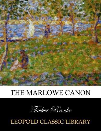 The Marlowe canon