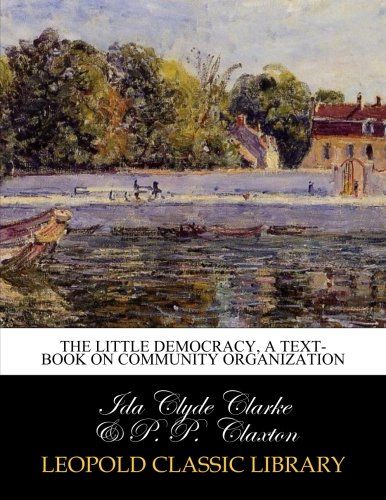 The little democracy, a text-book on community organization