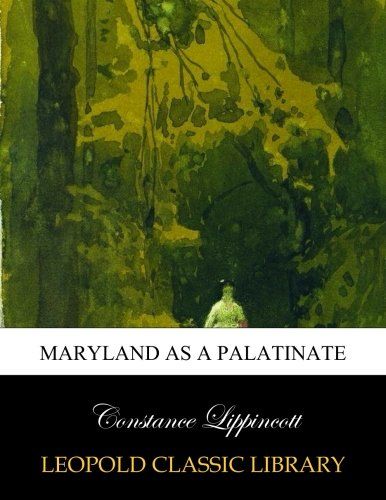 Maryland as a palatinate