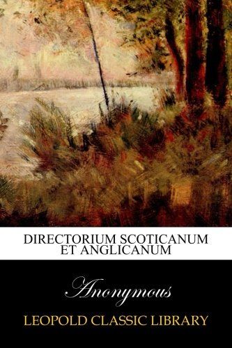 Directorium Scoticanum et Anglicanum