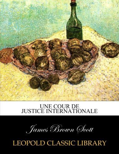 Une cour de justice internationale (French Edition)